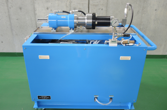 移動式水加圧試験装置の写真